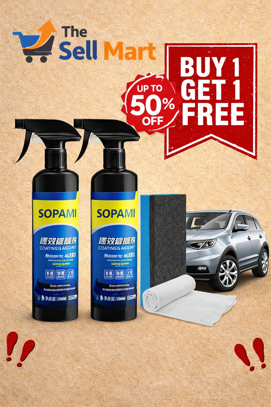Sopami Car Coating Spray 50ml ×2 | Buy 1 Get 1 Free
