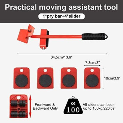 Furniture Lifter & Mover Tool Set – Heavy-Duty & Easy Moving